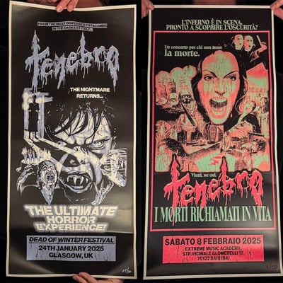 Tenebro - concert posters (poster)
