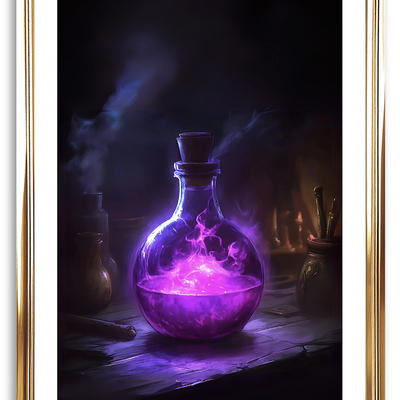 Magic potion art print