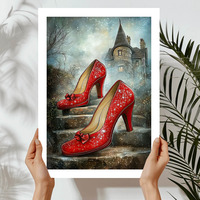 Glitter Shoes Art Print - Thumbnail 1