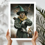 Silly Scarecrow Art Print-1