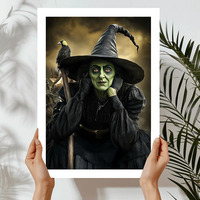 Wicked Witch Art Print - Thumbnail 1