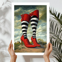 Witches Legs Art Print - Thumbnail 1