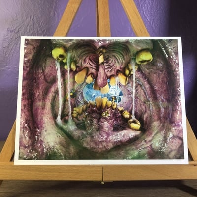 Open wide! 8.5x11 art print