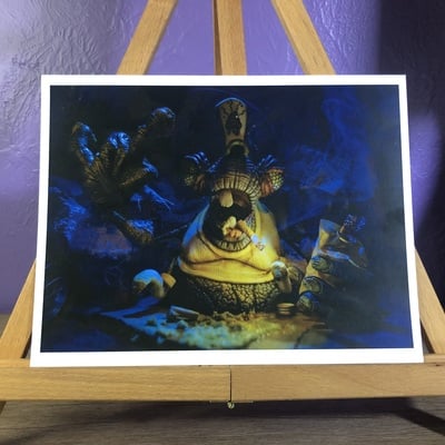 Phillup fly 8.5x11 art print