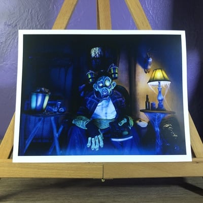 Couch potato ted 8.5x11 art print