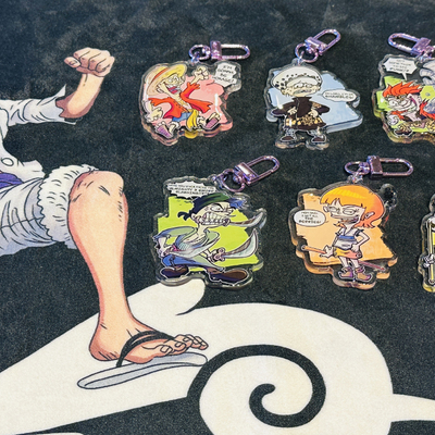 Peach creek x the grand line (ed, edd, n eddy x one piece) - key charms - wave 1 & wave 2