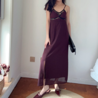 Temperamental and fashionable lace decoration lingerie dress - Thumbnail 4