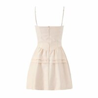 Bow Tie Lace Sling Dress - Thumbnail 2