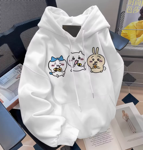 *Free Shipping*C H I I K A W A FRIENDS HOODIE