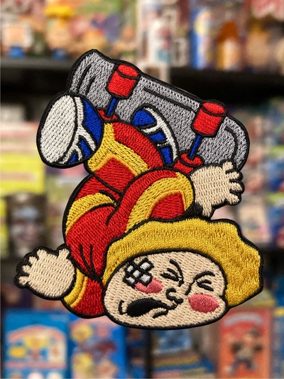 Garbage Patch Kids Pat Splat patch (Iron-on)