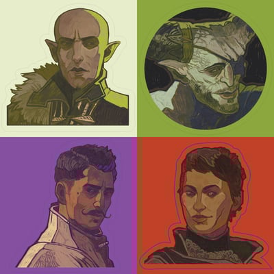 Dragon age: inquisition stickers - Thumbnail 4