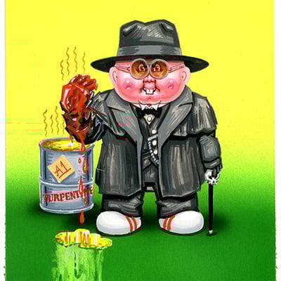 Corrosive christopher / dippin' dom final art - horrorible kids - series 9 2025