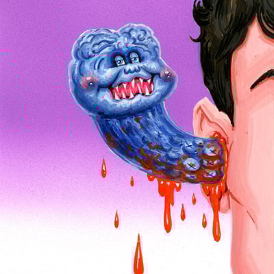 Brian damage / invadin' aylmer final art - horrorible kids - series 9 2025