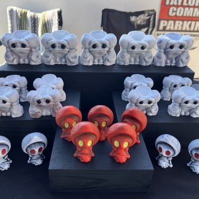 Flatwoods monster collectible cryptid resin figure