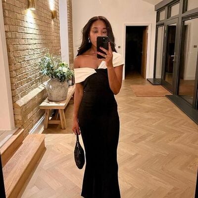 Elegant sheath black and white mother of bride/ groom dress evening formal dress prom dress