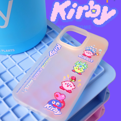 *free shipping*kirby iridescent phone case