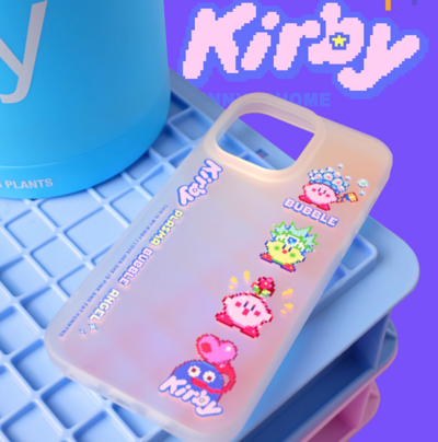 *Free Shipping*KIRBY IRIDESCENT PHONE CASE