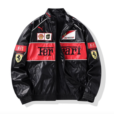 Ferrari faux leather jacket - Thumbnail 3