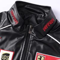 FERRARI FAUX LEATHER JACKET - Thumbnail 4