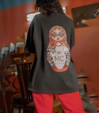 Matryoshka Doll Print Tee