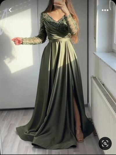 Elegant Oliver A Line Lace Prom Dress Formal Dress Evening Gowns