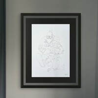 Sketch Drawing by Dhani Barragan "Deconstructed Krusty"  - Thumbnail 5