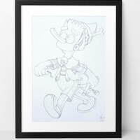 Sketch Drawing by Dhani Barragan "Barocchio I"  - Thumbnail 4