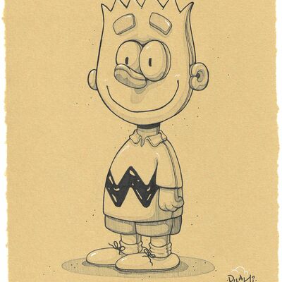 Drawing by dhani barragan "deconstructed pop fusion #1" 