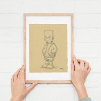 Drawing by Dhani Barragan "Deconstructed Pop Fusion #4" - Thumbnail 1