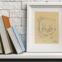 Drawing by Dhani Barragan "Deconstructed Stewart"  - Thumbnail 2