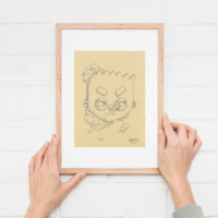 Drawing by Dhani Barragan "Deconstructed Stewart"  - Thumbnail 1