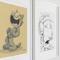 Drawing by Dhani Barragan "Deconstructed Pop Fusion #5"  - Thumbnail 4