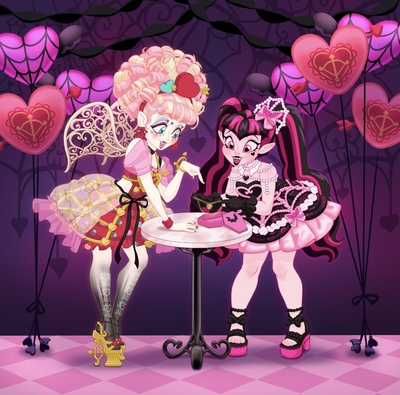 Draculaura’s Scary Sweet Birthday Print