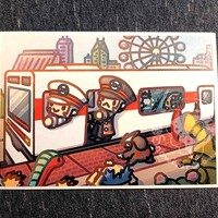 Submas Subway Train Mini Print - Thumbnail 3