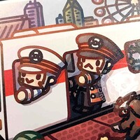 Submas Subway Train Mini Print - Thumbnail 6