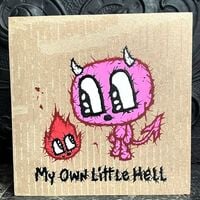 😈😇Painting "My own little hell" by Celipe Perroloco - Thumbnail 2