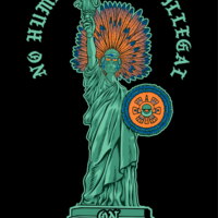 No human being is illegal poster - Thumbnail 1