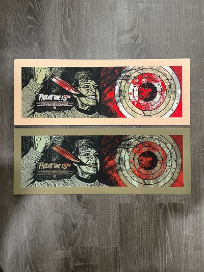 Friday the 13th Variant Test prints