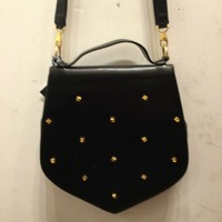 Paloma Picasso gold studded leather bag  - Thumbnail 1