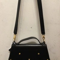 Paloma Picasso gold studded leather bag  - Thumbnail 4