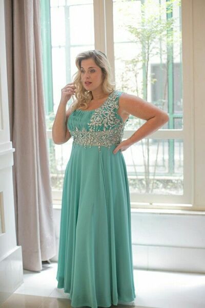 Plus Size Sheath Lace Appliques Mother of Bride/ Groom Dress Evening Formal Dress Prom Dress
