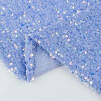 Sequin Fabric,5mm velvet sequin fabric,Crystal Embroidery Mermaid Sequin Fabric, - Thumbnail 8