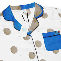 Womens long sleeve pajama top - Lullaby - Thumbnail 5