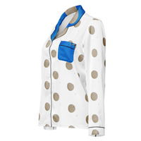 Womens long sleeve pajama top - Lullaby - Thumbnail 2