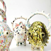 Ceramic Art "Óscar Cosmic Abyss" by Naosourita - Thumbnail 8