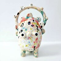 Ceramic Art "Oscar Cosmic Nebula" by Naosourita - Thumbnail 1