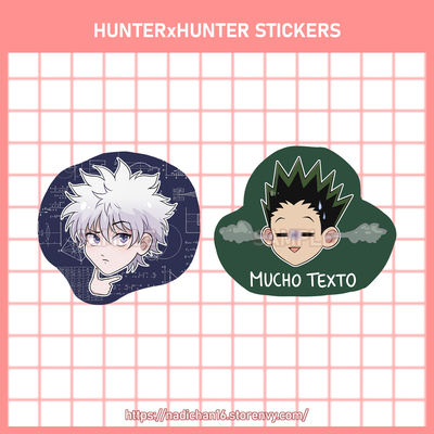 Hunterxhunter stickers