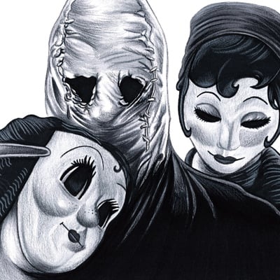 Nobody's home drawing