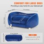 Luxury Pet Sofa – Stylish & Comfy Dog Couch for Medium Dogs & Cats (Supports Up to 81 lbs Blue-2