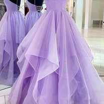 Women's Tulle Evening Party Gowns Sleeveless Formal Prom Dresses Long A040